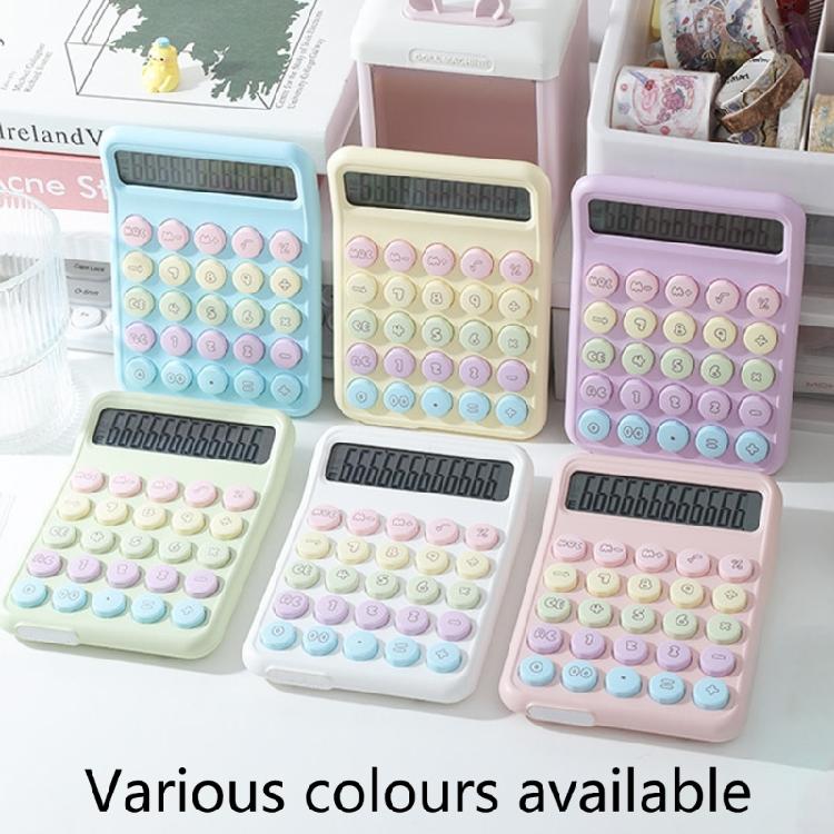 Fun and Functional 12Digit Calculator with Ergonomic Design Mechanical Keyboard Calculator for Accurate Input