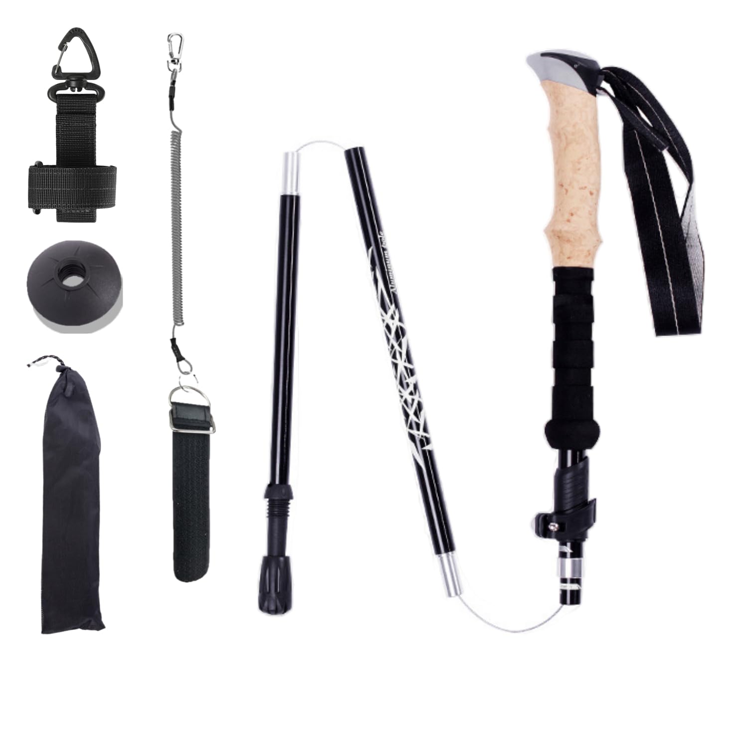 

Archtypes Wading Staff складной алюминиевый пробковый (Длинный, цветной)