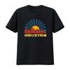 Houston Texas T Shirt Vintage Washed Casual Versatile Fashion Soft Slightly Comfortable Designer Clothes Breathable Unisex