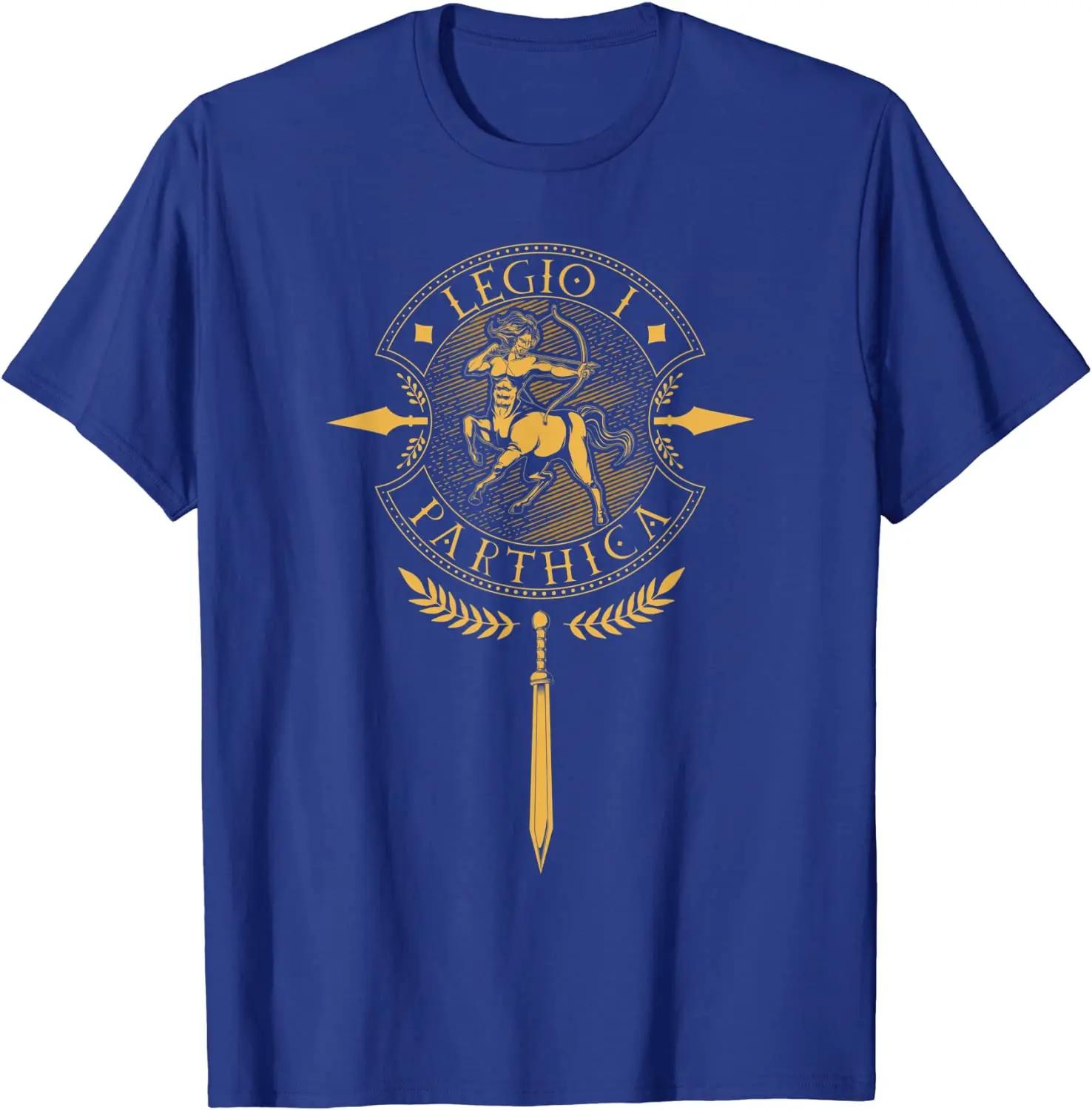 

Legio I Parthica - Roman Legion Men T-Shirt Short Sleeve Casual 100% Cotton O-Neck Summer Tees S