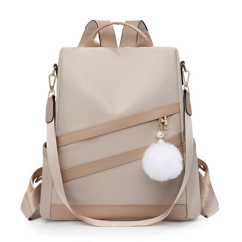 Shoulder Bag Women's Colored Commuter Backpack Large Capacity Anti-theft Backpack