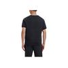 Under Armour Johnson Series American Vintage Letter Print Slim Fit Round Neck Sports T-Shirt Men T-Shirt Black 1383223-001