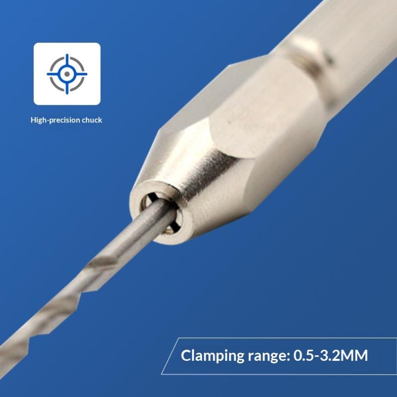 0.5-3.2Mm Watchmaker Pin Vice Anti Rust Hexagonal Watch Tool For Jewelry Repair Home Carving Accessories