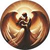 Angelic Halloween Wall Decor  Circular Gothic  Easy Installation with PreAdhesive Backing  Home Angel Touch  Design