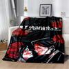 3D My Chemical Romance Band Gerard Way Soft Plush Blanket,Flannel Blanket Throw Blanket for Living Room Bedroom Bed Sofa Cover