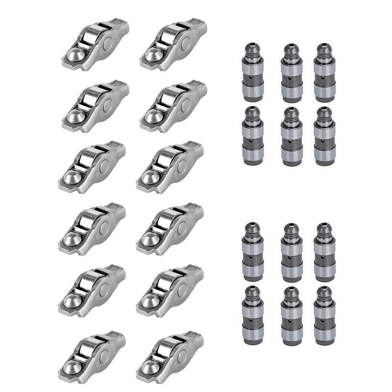 24 Pack FIT FOR 11-2021 JEEP DODGE CHRYSLER 3.6L ROCKER ARMS & VALVE LIFTERS KIT(5184296AH, 5184332AA)