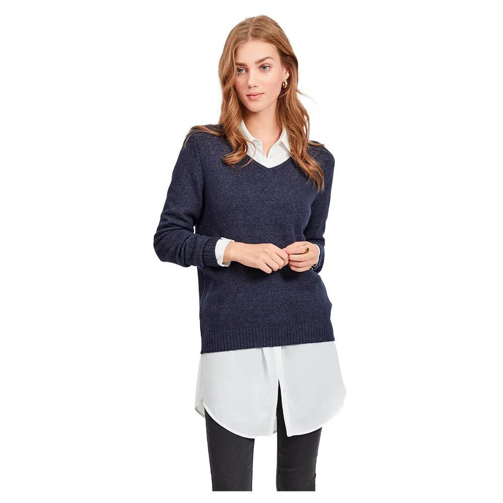 Vila V-neck Sweater Ril