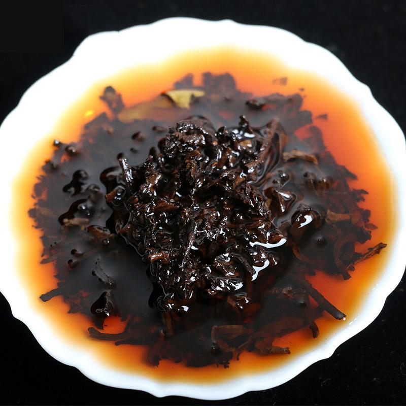 357g Top Grade Ripe Puerh Tea Cooked Tea Cake Collected Yunnan Puerh Qizi Cake