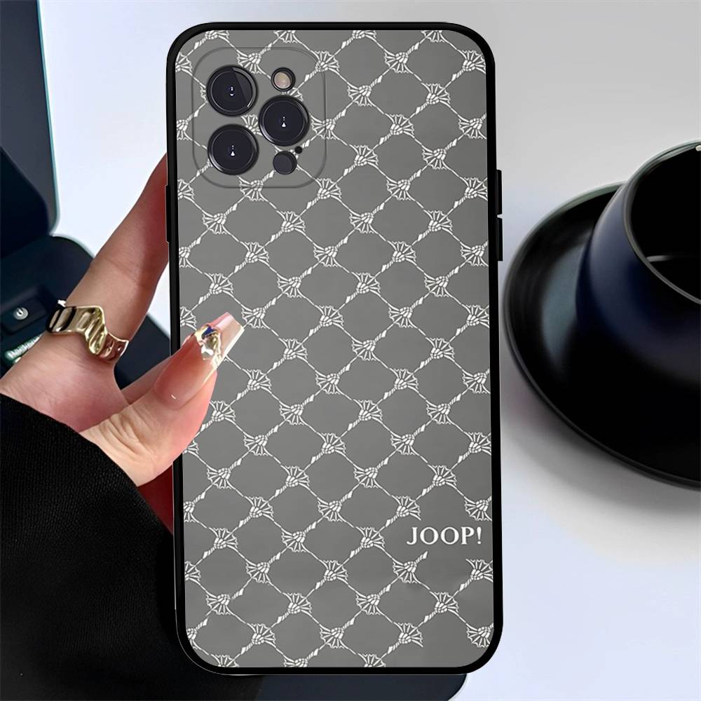 J-Joops Logo For IPhone 17 16 15 14 13 12 11 Pro Max 13 17Air Shockproof Soft Phone Cases Coque