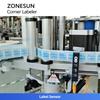 ZONESUN ZS-TB816 Double-Side Anti-Tamper Corner Seal Labeling Machine
