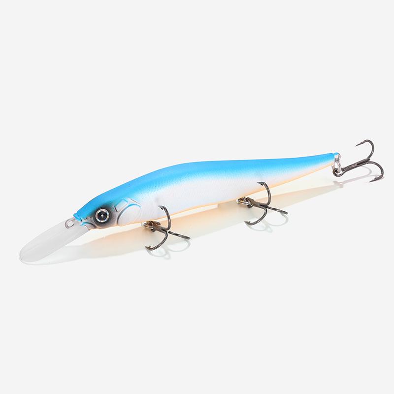 Customizable Deep Diving Minnow VIB Hard Bait Sinking Lure for Sea Fishing 110mm/15.5g