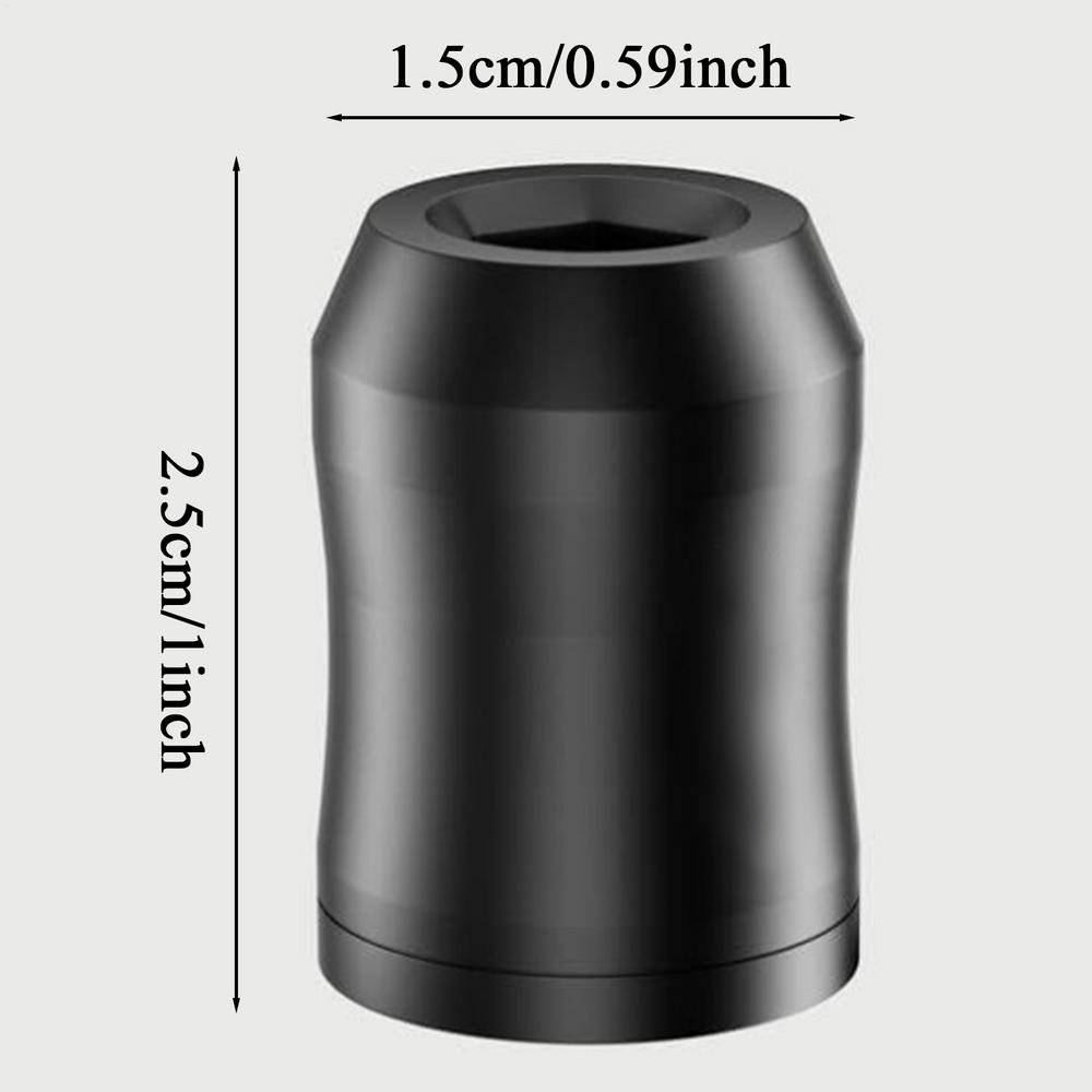 Magnetic Drill Bit Holder 6.35 Inch High-Hardness Magnetizer Screw Ring Screwdriver Bit Holder For Screwdriver Hex Shank Repair