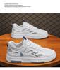 Men's Trendy Breathable Mesh White Sneakers - Versatile Summer 2025 Casual Sports Shoes