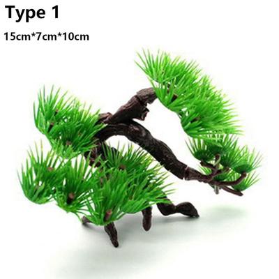 Fit Rockery DIY Craft Fish Tank Ornament Artificial Pin Tree Aquarium Decoration Simulation Plant