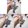 Cute Women Doll Keychain Sweater Dress Bag Pendant Gift Korean Style Durable Cotton Material