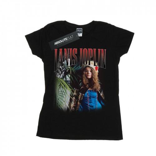 Janis Joplin Womens/Ladies Baron Homage Cotton T-Shirt