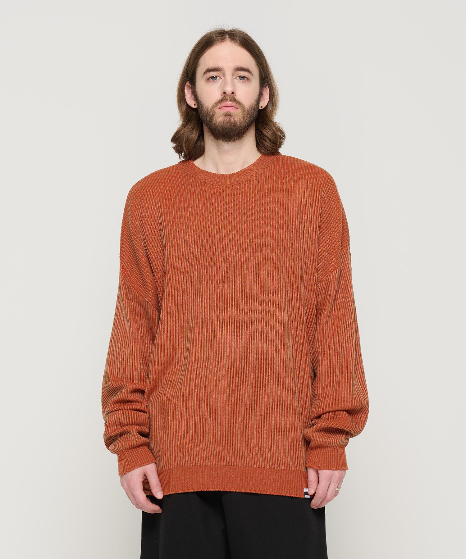 Cargo Bros Filling Two-Tone Over Round Knit (Camel) Free