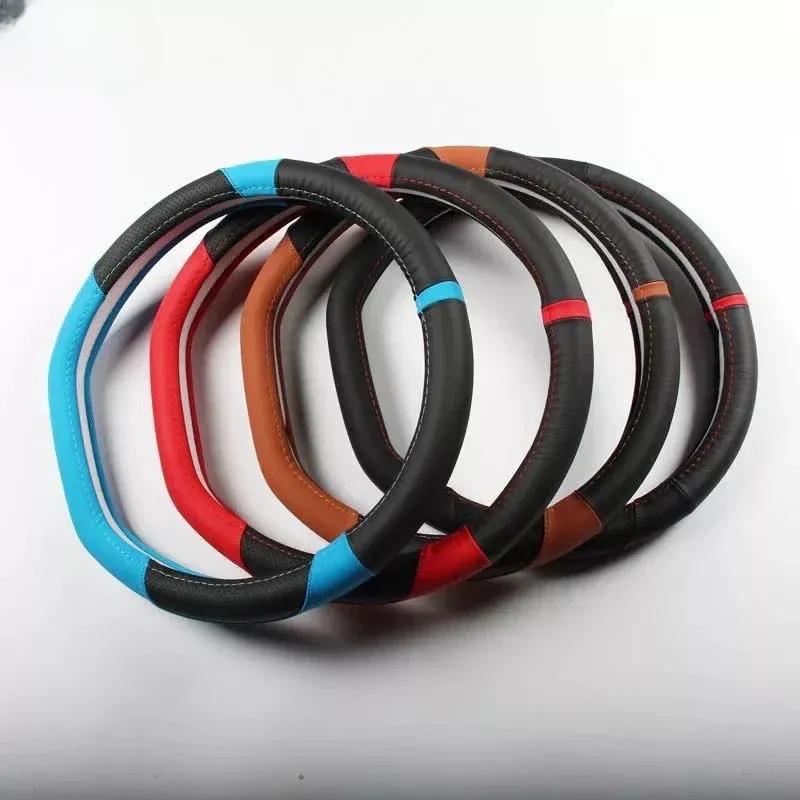 Para Chery Omoda C5 5 FX 2024 Funda para Volante Transpirable Antideslizante Cuero PU Accesorios para Coche