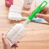 Long Handle Milk Bottle Brush Detachable Cup Cleaning Brush Sponge Cup Washing Brush  Kitchen