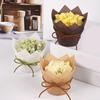 Pack of 50 Convenient Liners Food Grade Wrapper Greaseproof Cupcake Wrapper Natural Paper Liners