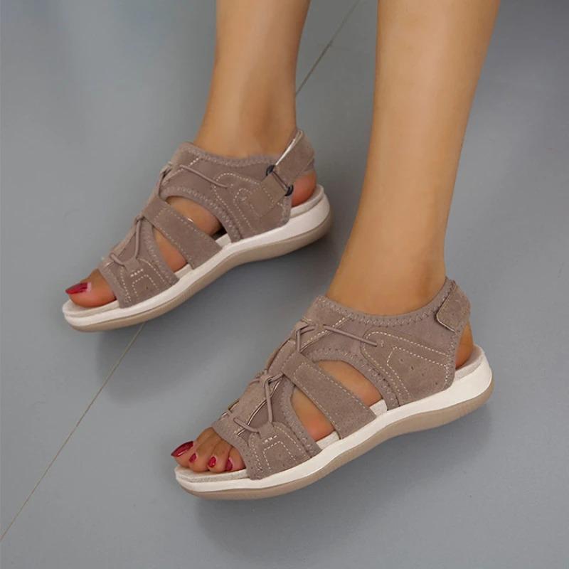 Trendy Women's Sandals 2024 Summer New Casual Anti Slip Breathable Beach Women's Shoes Wedges Shoes for Women Zapatos De Mujer