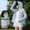 Sunscreen Clothing Women's 1011 Summer New Outdoor UV Protection Ice Silk Cool Breathable Removable Brim Sunscreen Jacket