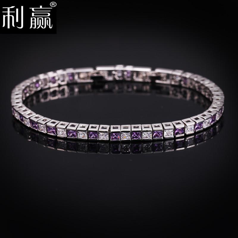 

Популярный ювелирный браслет с медным гальваническим покрытием, цирконом класса ААА, изысканной работы, качества как в магазине