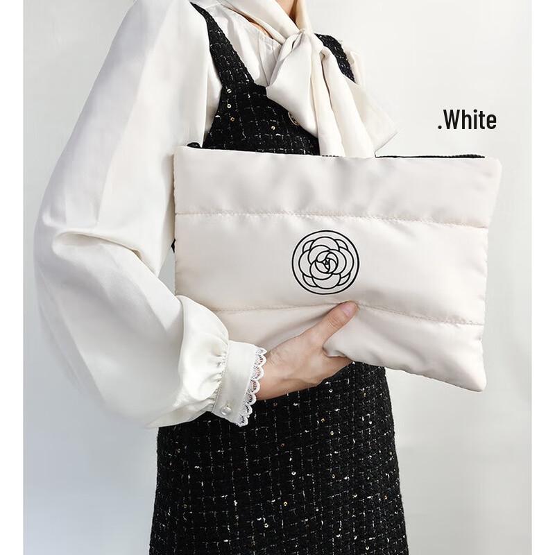 AiyiJiu Chic Camellia Portable Makeup & Toiletry Bag Large