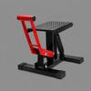 Hydraulic Motorcycle Repair Stand Diamond-Plate Top Vehicle Tool