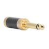 6.35mm Replacement Repair Balanced Plug Mono Male Plug for Microphone Speaker Audio Cable Repair