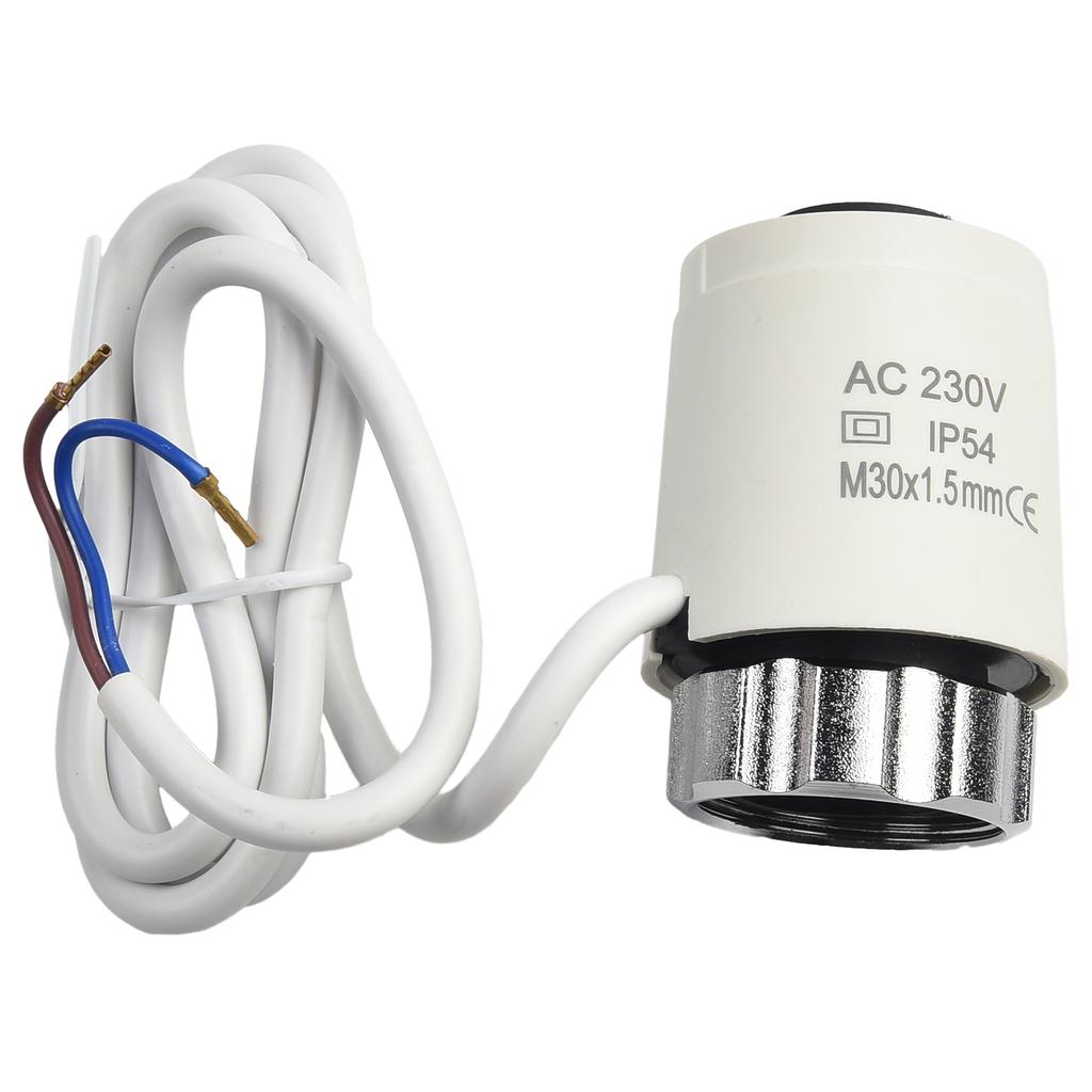 230v Floor Heating Actuator Electric Thermal Actuators Radiators 50Hz 2w 110N For Electric Heating Home Expansion Valve Parts
