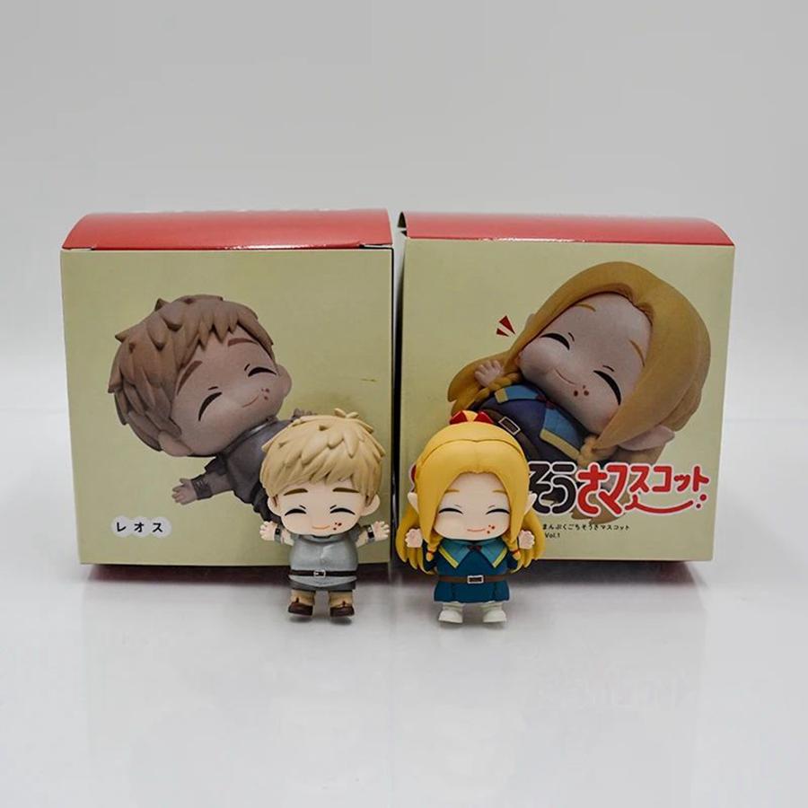 7cm Delicious in Dungeon Anime Figure Noodle Stopper Laius Action Figure Kawaii Magnet Refrigerator Marsilla Figurine Figure Toy
