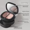 NOVO5834 Micro Dream Matte & Shimmer Two-Color Pigmented Eyeshadow Palette - Long-Lasting Daily Makeup.