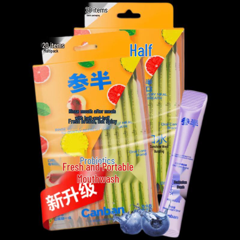 Портативные полоски для полоскания рта Canban