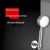 Stainless Steel 3-Function Shower Faucet Set with Concealed Hot/Cold Mixing Valve
