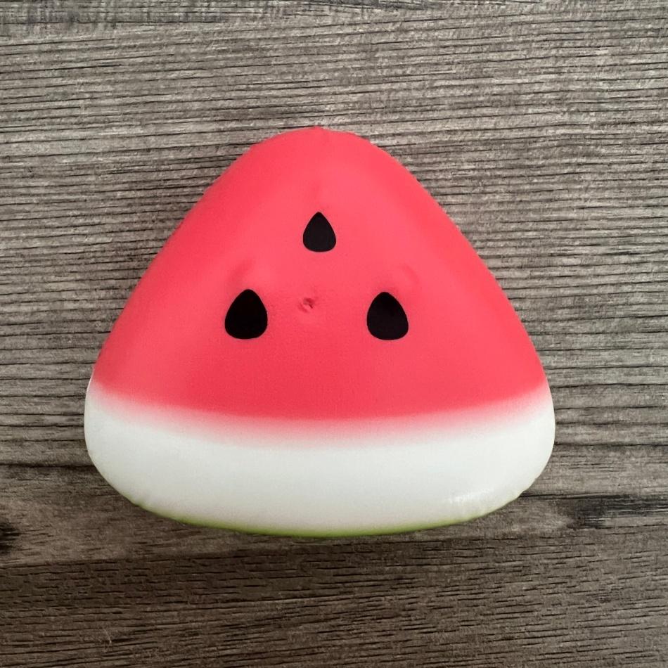 Squishy Watermelon Fidget Toy Anti-Stress Slow Rising Fruit Pinch Squeeze Stress Reliever Funny Pressure Reducer Prop