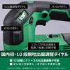Pistola per ingrassaggio ricaricabile HiKOKI 18V AL18DA con batteria e caricabatterie inclusi, valigetta di vendita Non Regolazione a 10 Livelli, Separatamente, Inclusi, AL18DA(N.N.)