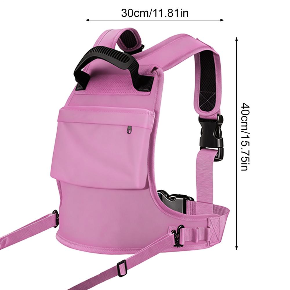 Kids Ski Training Harness With Leashes Heavy Duty Beginner Snowboarding Skiing Auxiliary Trainer Traction Belt With Backpack