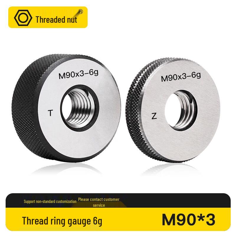 Калибр-пробка/не-пробка для наружной резьбы M90*3-6g