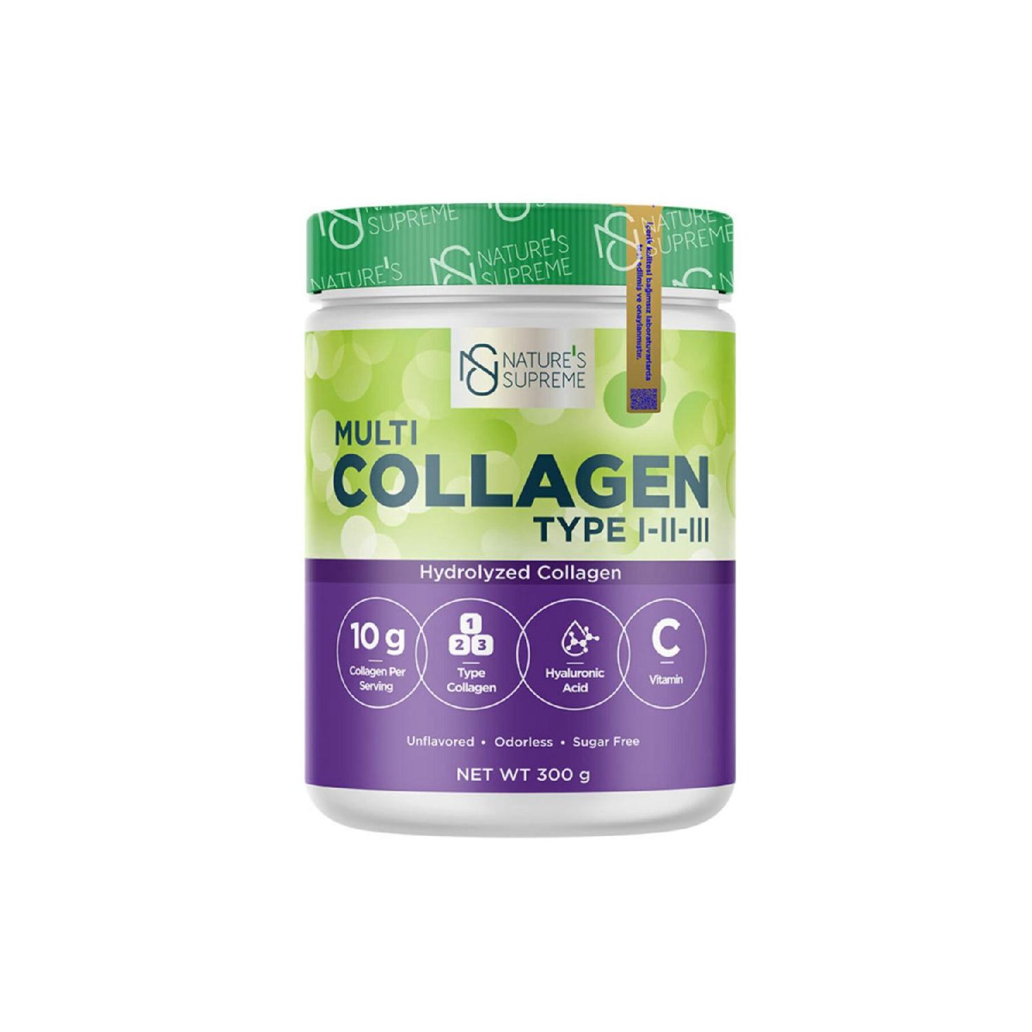 

Multi Collagen Powder 300 Gr Aroma