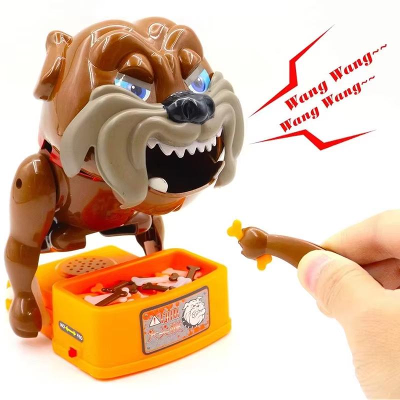 Funny Tricky Toy Bad Dog Gnaw Bone Board Game Beware Of The Dog Don'T Wake The Dog Toy For Kids Party Family Game Kids Xmas Gift