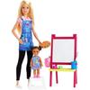 BARBIE Métiers Professeure d'Art Blonde