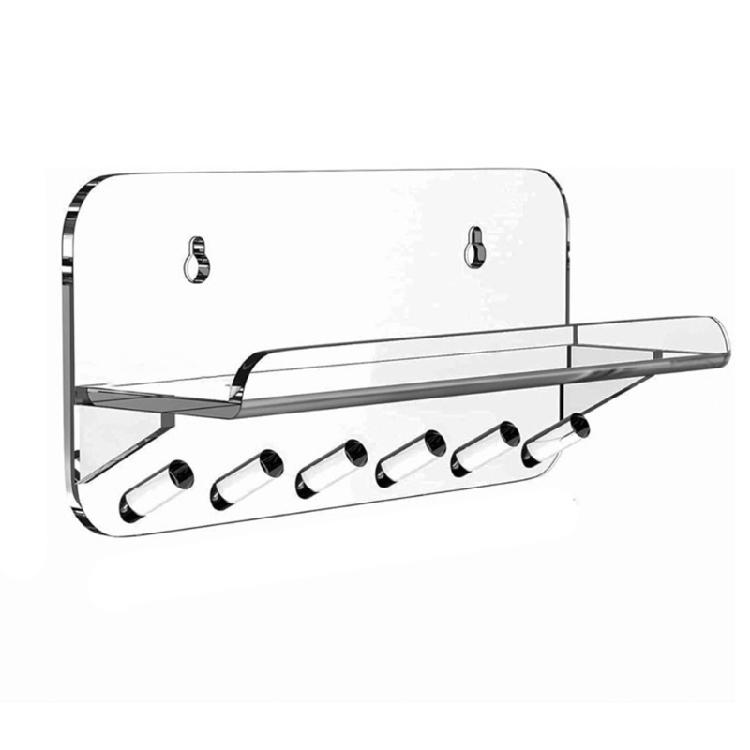 Hygroscopic Resistant Modern Key Display Shelf Wall Mounted Storage Solution For Compact Living Spaces