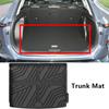 TPE Car Trunk Mat For Hyundai Kona SX2 Electric 2024 2025 2026  Kona Kauai Anti-dirty Rubber Pad Tools Cargo Liner Accessories