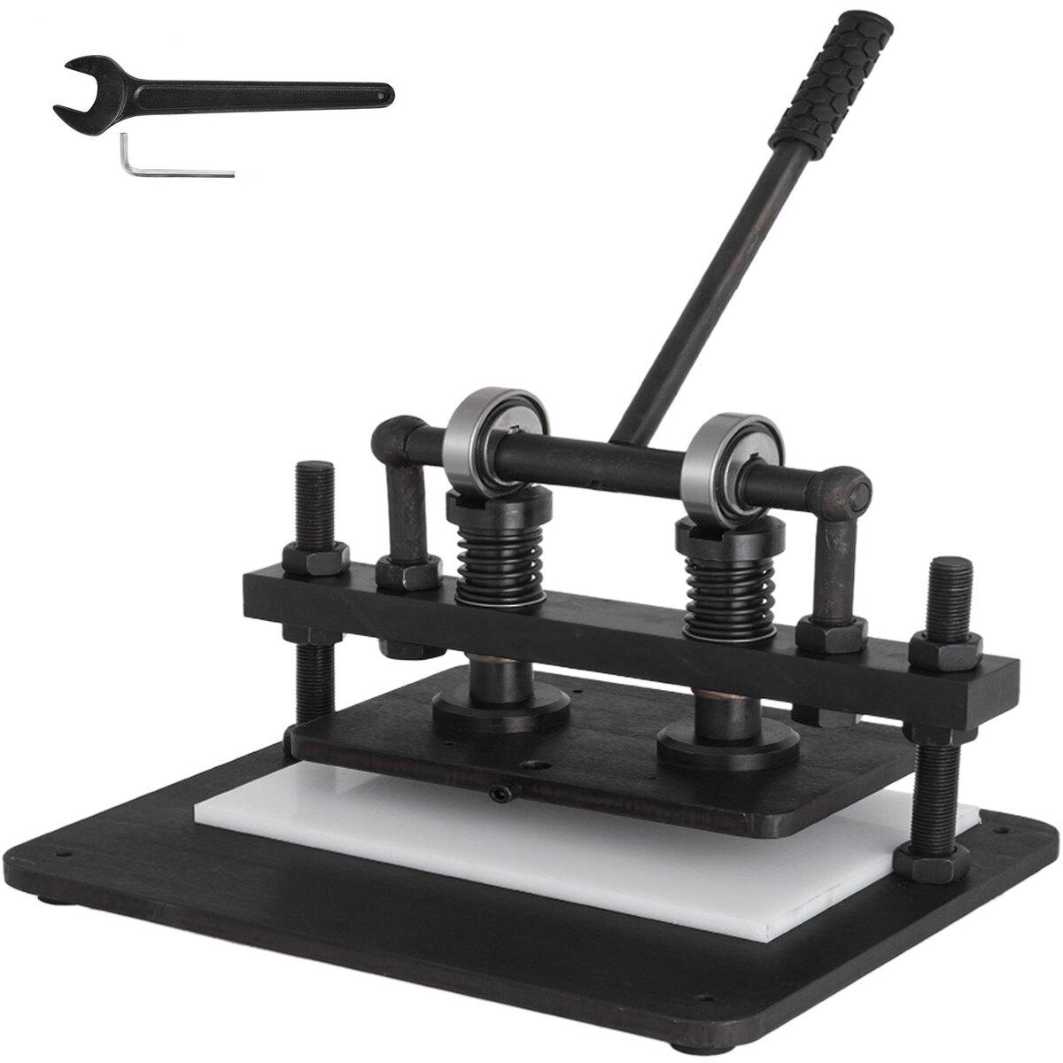 Leather Cutting Machine 260x150mm Manual Die