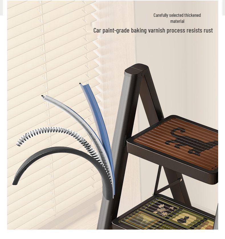 Meishida Chinesischer Stil Tragbarer Teleskopischer A-Rahmen Trittschemel für Innenbereich