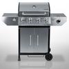 Cast Iron Garden Gas Grill with Lid 4+1 Burners Berdsen Bd-896