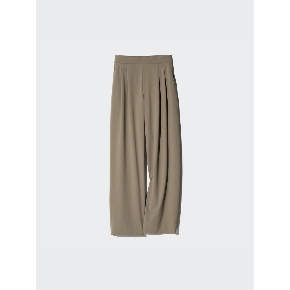 Uniqlo Ultra Stretch Active Wide Pants  Leg Length 73.5 To 76.5 Cm  Long Length 