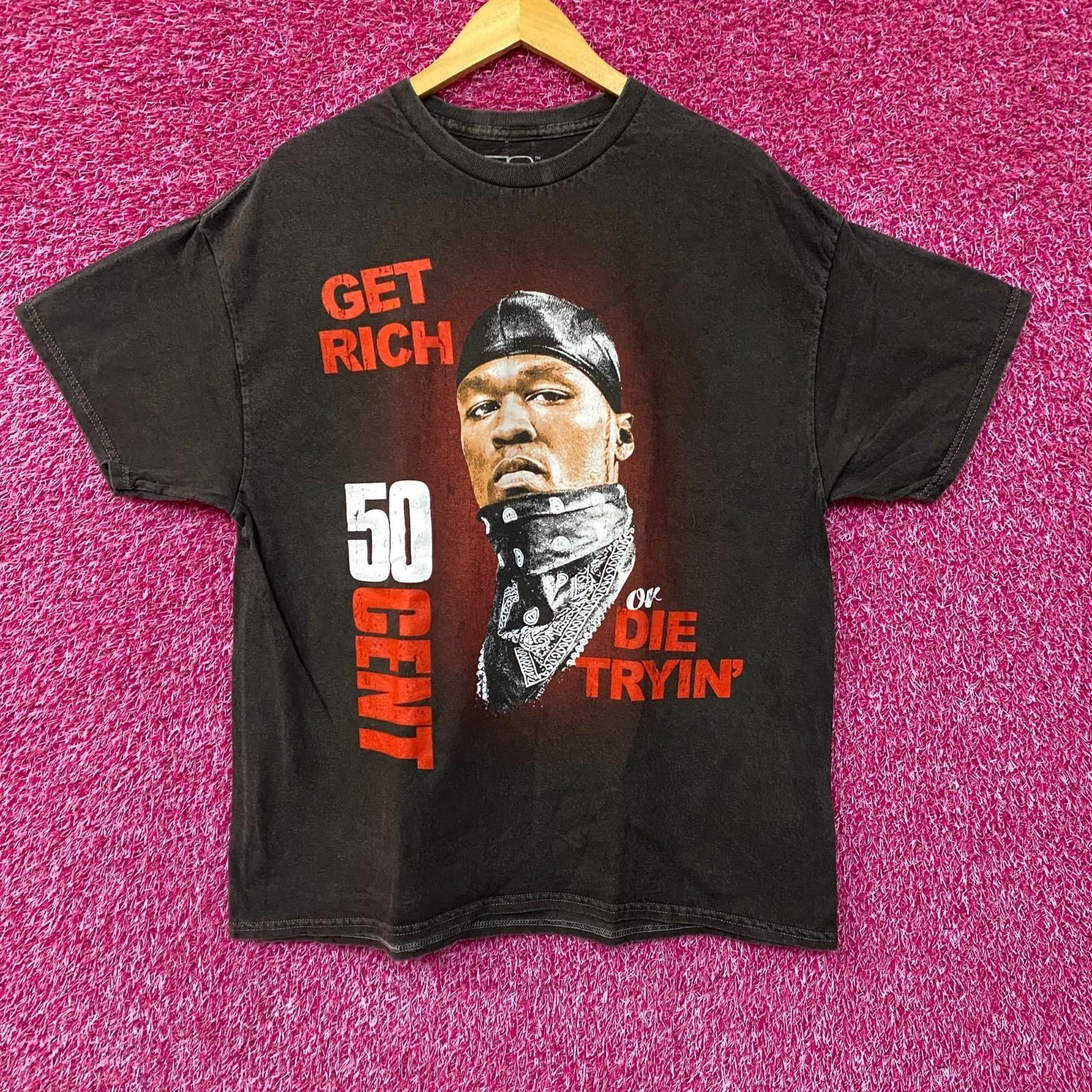 Футболка 50 Cent Get Rich or Die Tryin M