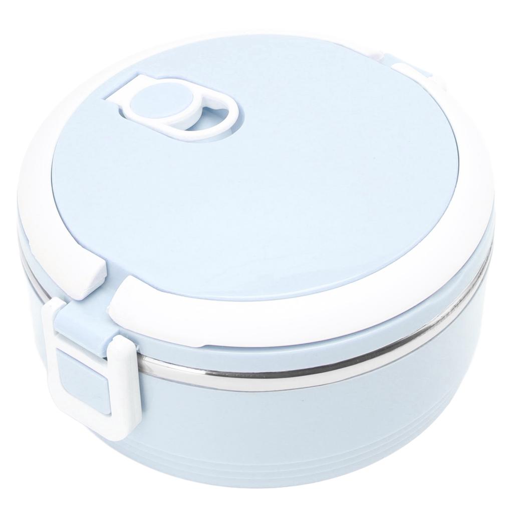 Thermos-Lunchbox Edelstahl Einlagig Tragbar Isolierte Bento-Box mit Sicherheitsverschluss für Kinder Erwachsene